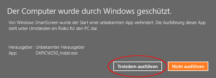 Windows 8 Virenschutzwarnung 2